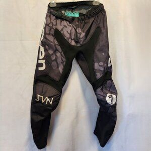 Seven MX Vox Motocross‎ Racing Pants Size 30 Black/Gray Camo Rachet Waist Annex